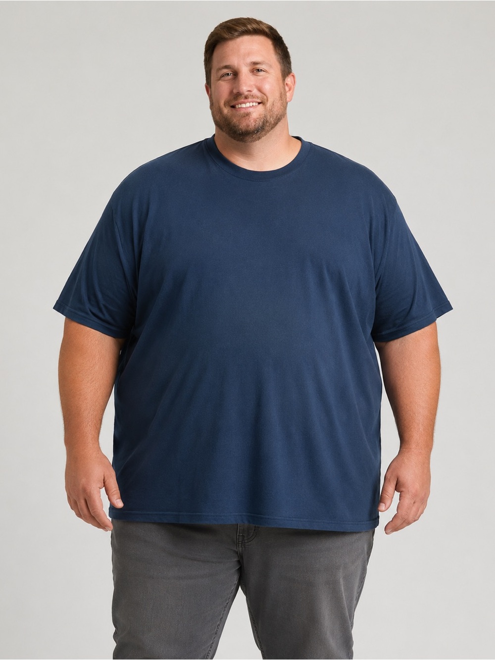 NWT True Classic Men's Crew Neck T-Shirt in Navy